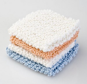 Why Not Knit a Pile of Face Cloths?